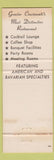 Matchbook Cover - Hofbrau Haus Covington KY Lamplighter Motor Inn