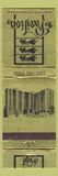 Matchbook Cover - Pavilion Hotel Rockville MD