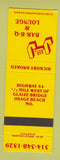 Matchbook Cover - JJ BBQ Osage Beach MO