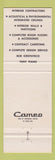 Matchbook Cover - RL Kirkpatrick Butler WI Interior Contractors