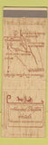 Matchbook Cover - Howard Dayton Hotels Macon Americus Valdosta Brunswick GA