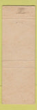 Matchbook Cover - Howard Dayton Hotels Macon Americus Valdosta Brunswick GA