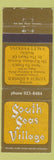 Matchbook Cover - South Seas Village Waikiki Hawaii