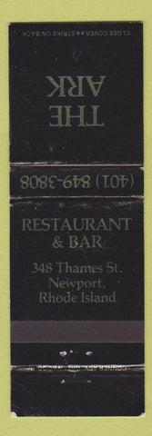 Matchbook Cover - The Ark Restaurant Newport RI WEAR
