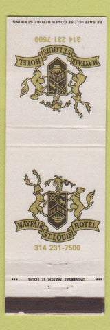 Matchbook Cover - Mayfair Hotel ST Louis MO