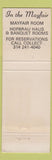 Matchbook Cover - Mayfair Hotel ST Louis MO