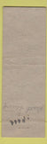 Matchbook Cover - Farmers National Bank Bloomsburg PA orange