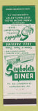 Matchbook Cover - Seybold's Diner Harrisburg PA Hotel