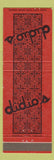 Matchbook Cover - Didio's Restaurant Rochester PA
