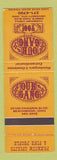 Matchbook Cover - Our Gang Restaurant University Heights OH