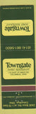 Matchbook Cover - Towngate Family Restaurant Columbus OH