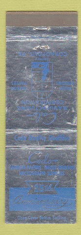 Matchbook Cover - Codo Carbon Papers Coraopolis PA WORN