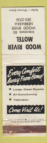 Matchbook Cover - Wood River Motel Wood Rive NE WEAR