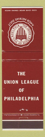 Matchbook Cover - Union League of Philadelphia PA