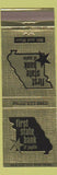 Matchbook Cover - First State Bank Joplin MO
