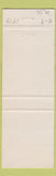 Matchbook Cover - Williams Auto Body Ferguson MO