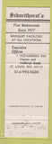 Matchbook Cover - Schneithorst's Hofamberg Inn St Louis MO