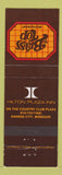Matchbook Cover - Brass Top Restaurant Hilton Hotel Kansas City MO