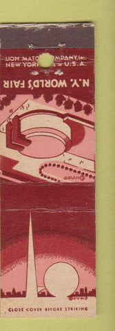 Matchbook Cover - 1939 New York World's Fair Midget