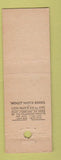 Matchbook Cover - 1939 New York World's Fair Midget