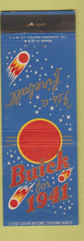 Matchbook Cover - 1941 Buick
