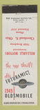 Matchbook Cover - 1949 Oldsmobile Cleveland OH