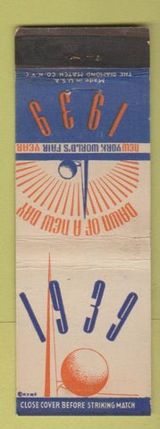 Matchbook Cover - 1939 New York World's Fair WEAR