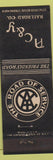 Matchbook Cover - AC&Y Railroad Arkon OH