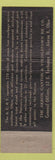 Matchbook Cover - AC&Y Railroad Arkon OH