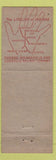 Matchbook Cover - Monon Railroad Hoosier Line