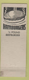 Matchbook Cover - DeMatt's Charcoal Foods Hazleton PA