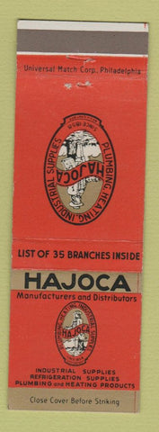 Matchbook Cover - Hajoca Industrial Supply