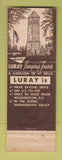 Matchbook Cover - Luray Caverns VA Car Carriage Museum