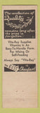 Matchbook Cover - Vita Ray Products Waseca MN
