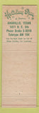 Matchbook Cover - Holiday Inn Amarillo TX