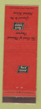 Matchbook Cover - Rock Island Railroad
