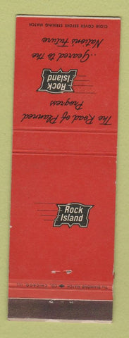 Matchbook Cover - Rock Island Railroad