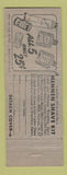 Matchbook Cover - Mennen Spray Deodorant
