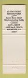 Matchbook Cover - Old Dominion Match Club Arlington VA 1968 pinup