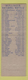 Matchbook Cover - Hotel Brownwood TX WEAR