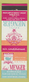 Matchbook Cover - Hotel Menger San Antonio TX