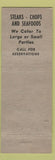 Matchbook Cover - Kiefer's Tavern Cleveland OH