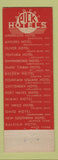 Matchbook Cover - Albert Pick Hotels Fort Hayes Columbus OH
