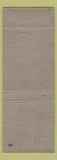 Matchbook Cover - WWII Fly Safely 10000 Feet