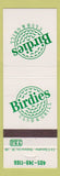 Matchbook Cover - Birdies Club Grill Oklahoma City OK