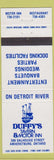 Matchbook Cover - Duffy's Tavern Motor Inn Amherstburg ON