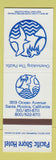 Matchbook Cover - Pacific Shore Hotel Santa Monica CA