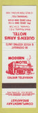 Matchbook Cover - Queen's Arms Motel West Royalty PE