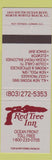 Matchbook Cover - Red Tree Inn North Myrtle Beach SC