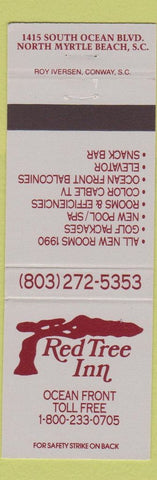 Matchbook Cover - Red Tree Inn North Myrtle Beach SC